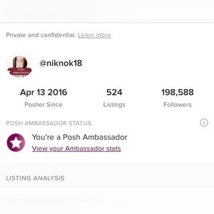 This is my Poshmark accnt. in US